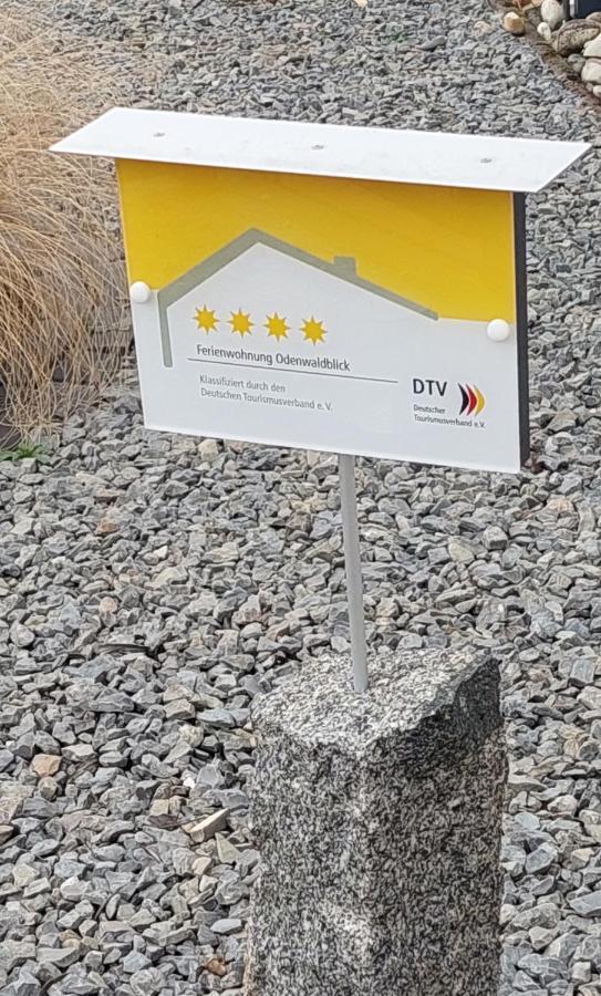 Ferienwohnung Odenwaldblick Momlingen Luaran gambar