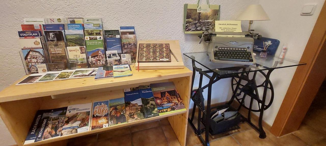 Ferienwohnung Odenwaldblick Momlingen Luaran gambar